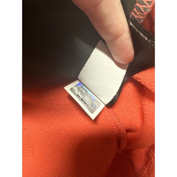 The North Face Fleece Jacket 1/4 Zip Orange Women's L Pullover Lightweight - Picture 8 of 8